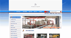 Desktop Screenshot of cokhikhaiphat.com
